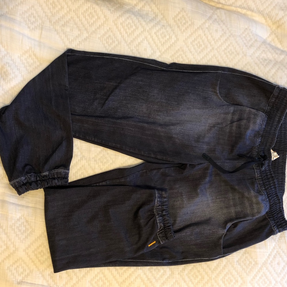 Lucy faux denim joggers